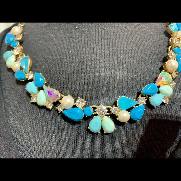 J. Crew Jewelry - NWT❤️J Crew Crystal Blues Necklace